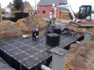Putten, riolering en citernes | Grondwerken Janssens